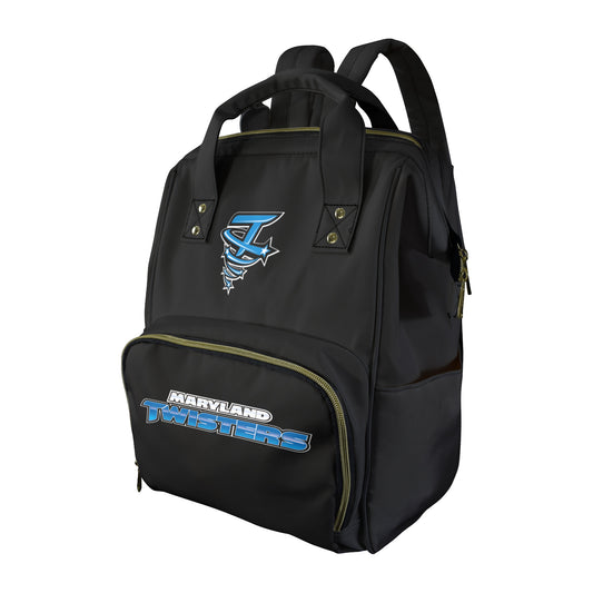 Wordmark_MarylandTwisters Multi-Function Diaper Bag-New (Model 1688)