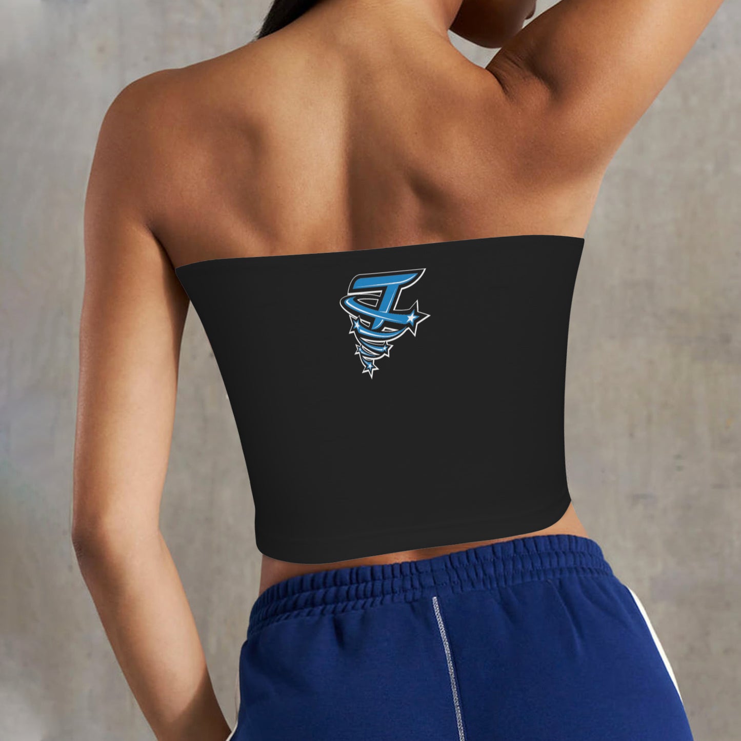 Basic Backless Tube Crop Top