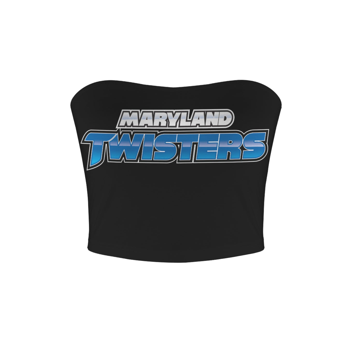Basic Backless Tube Crop Top