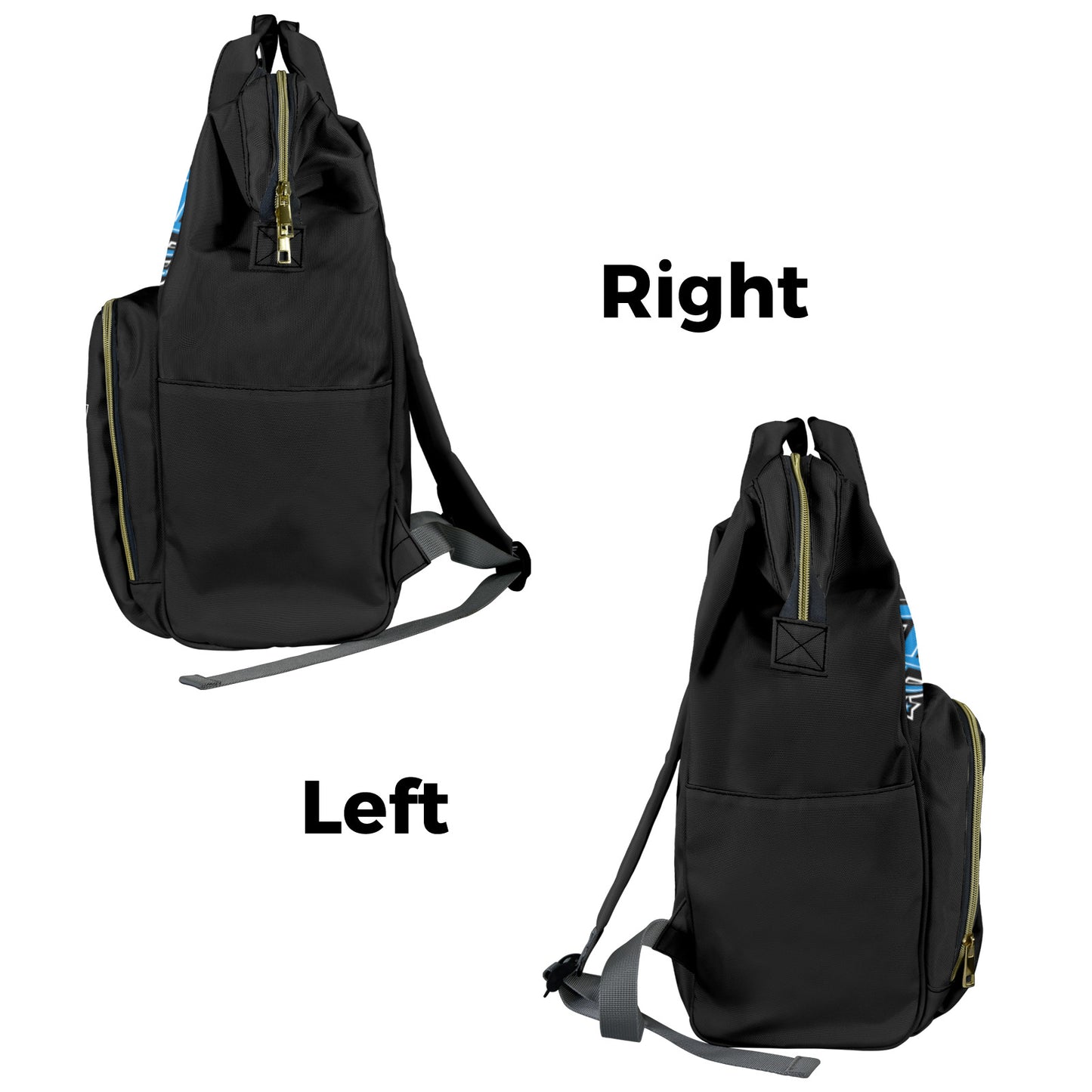 Wordmark_MarylandTwisters Multi-Function Diaper Bag-New (Model 1688)